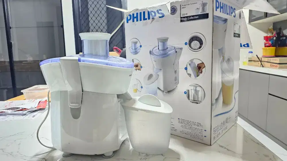 JUICER PHILIPS Kondisi mulus seperti baru