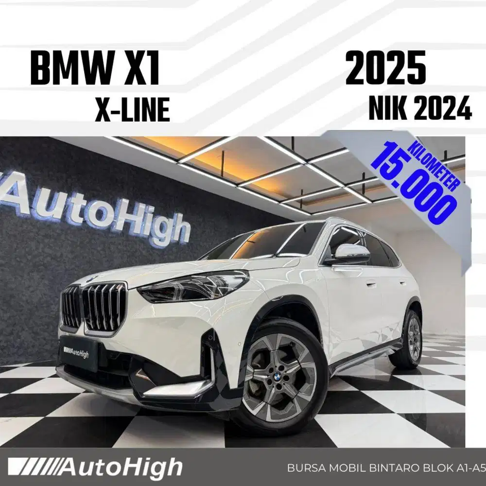 DP10% [Km15.000] X1 X-Line 2024 White Reg 2023 #AUTOHIGH