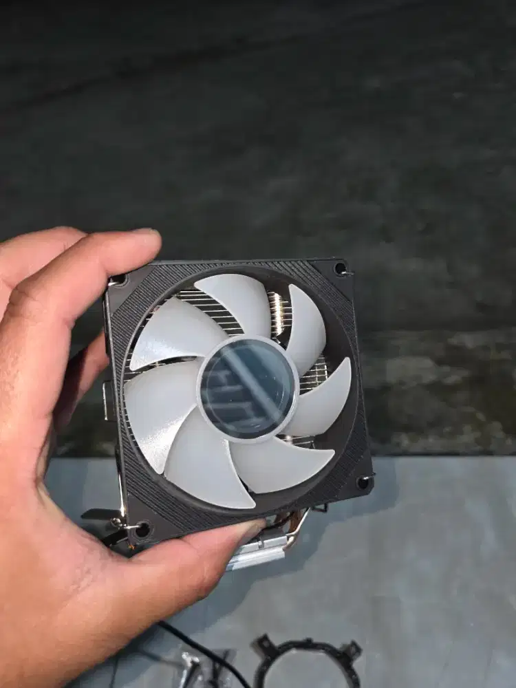 KYO KA200DG Digital CPU Air Cooler 90mm BLACK Two Heatpipe