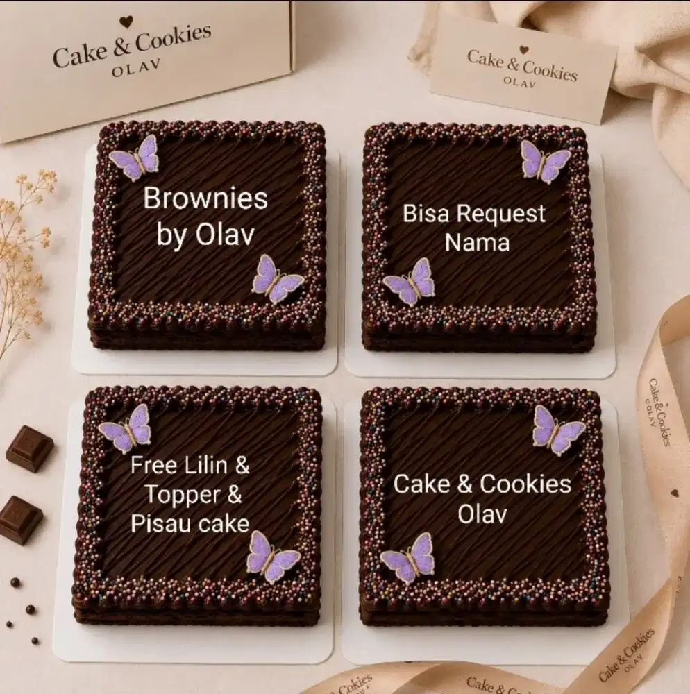 Cake Brownies by Olav