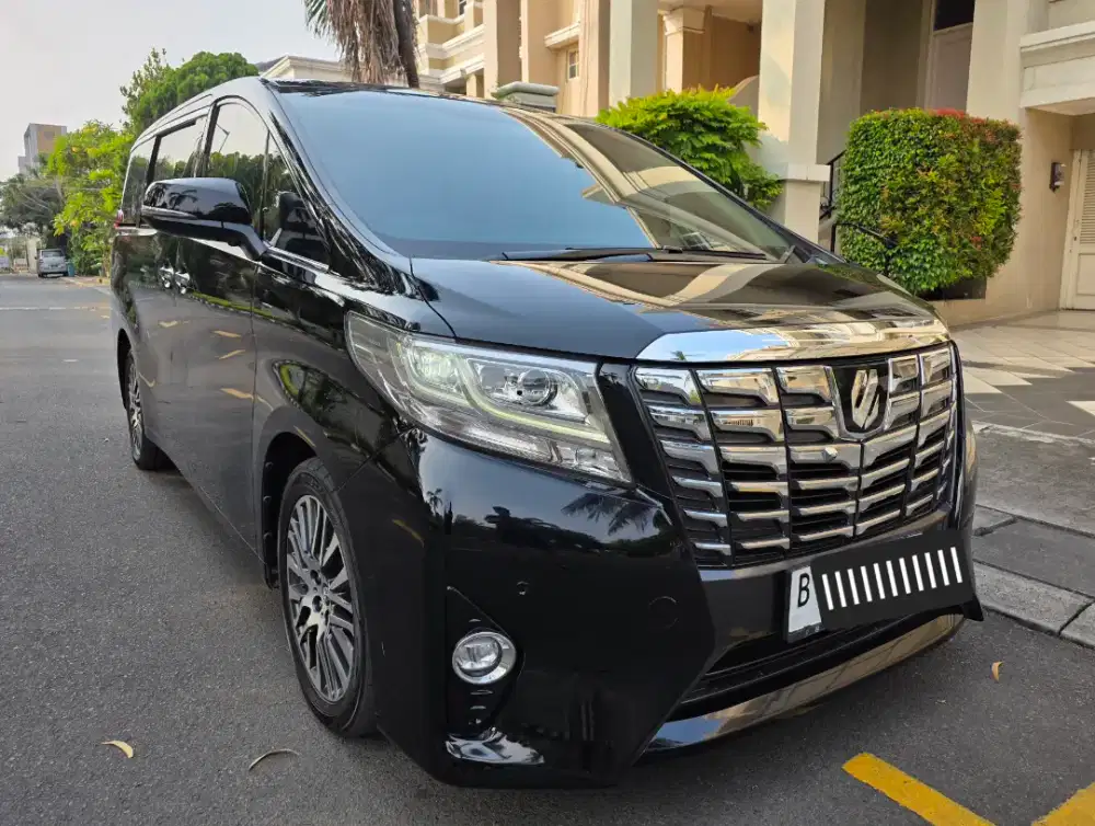 Toyota Alphard G 2.5 atpm Tahun 2018 /nik17 km.53rb spt baru
