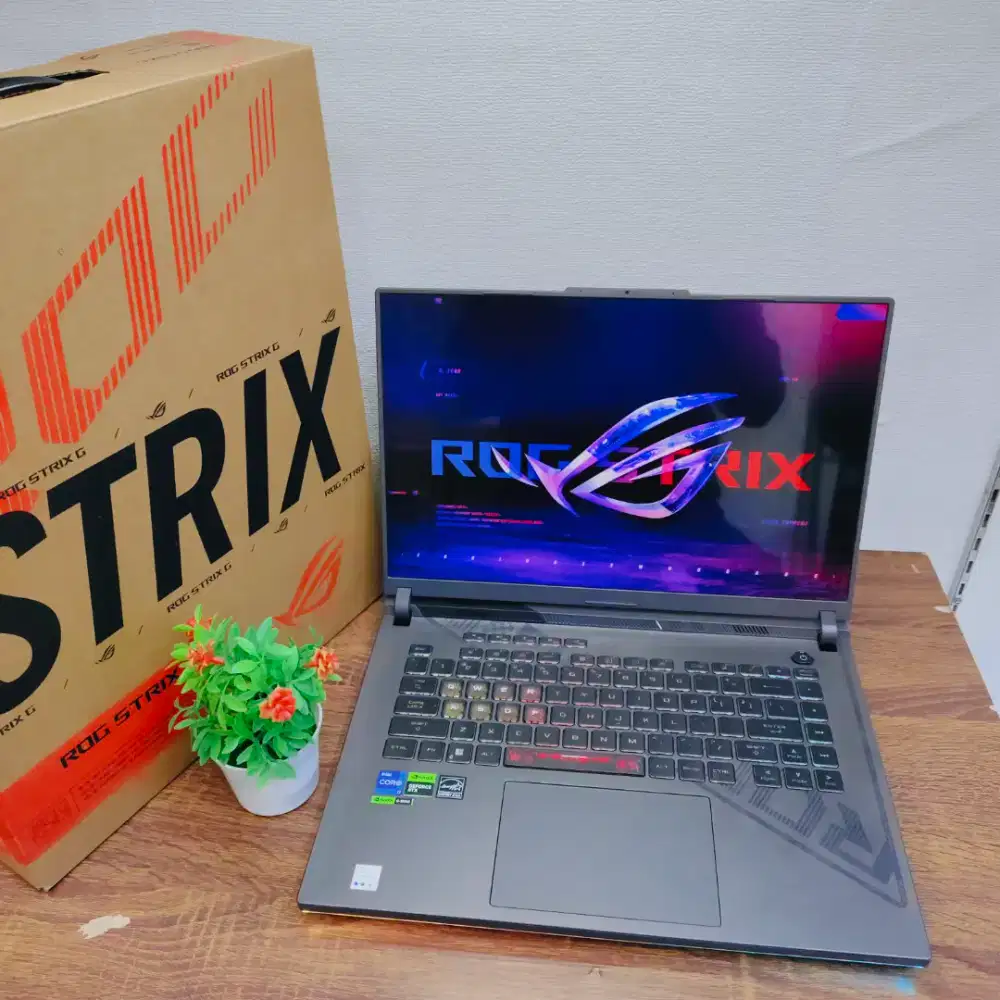 Asus Gaming Rog Strix G614J Core i7 Gen13 RTX 4050 Ram 16/512GB Fulset