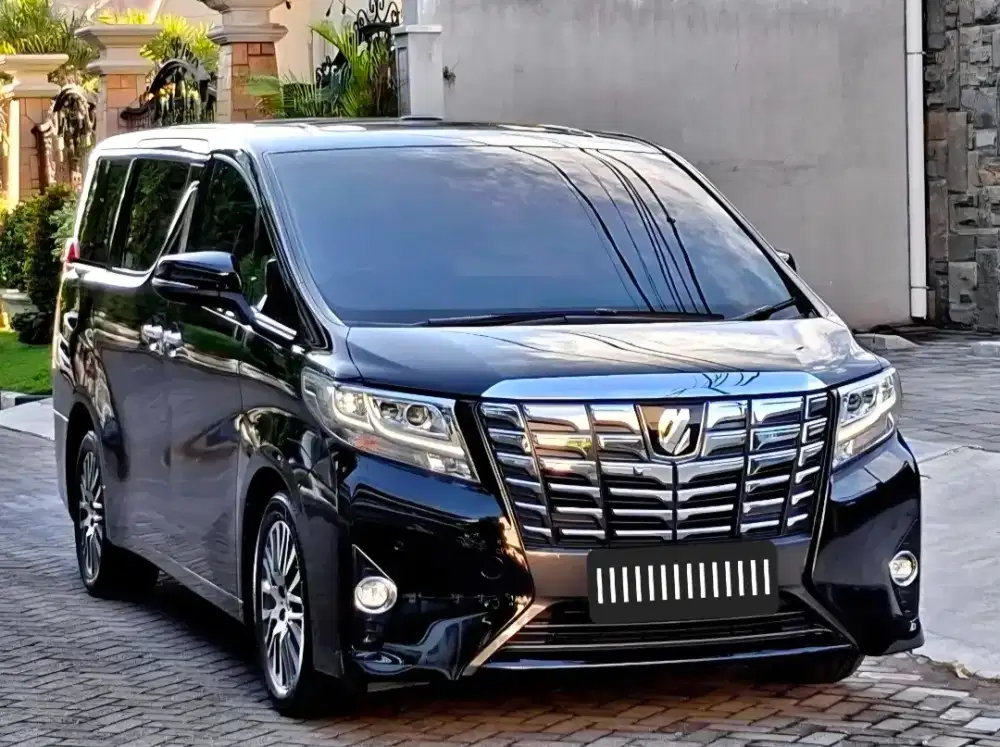 Alphard G atpm Black On Beige 2017