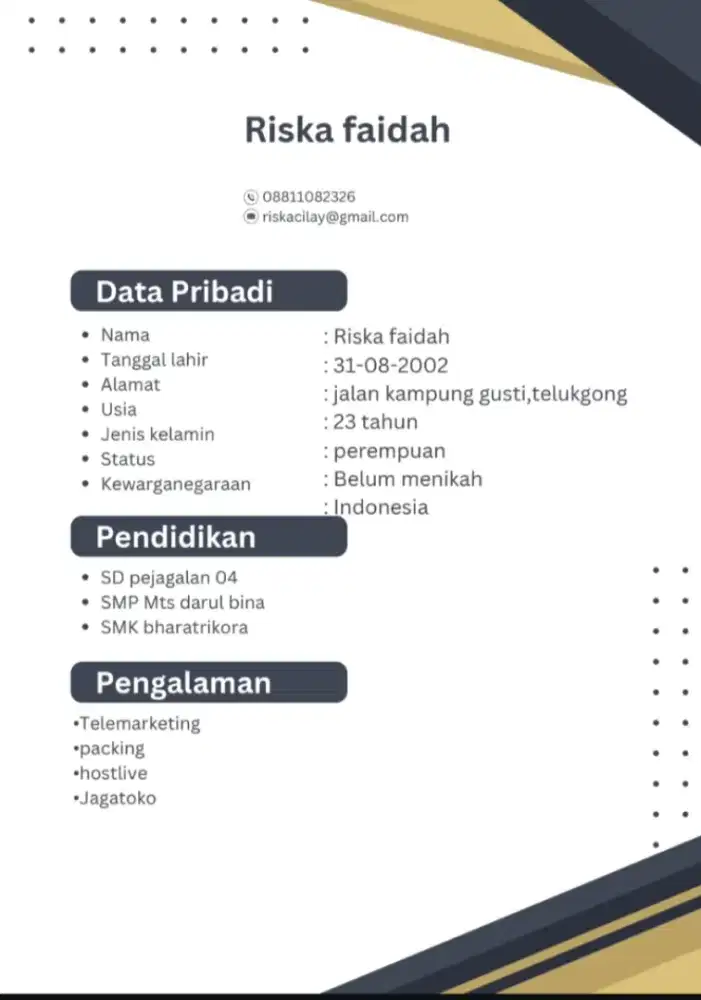 Cari loker fulltime