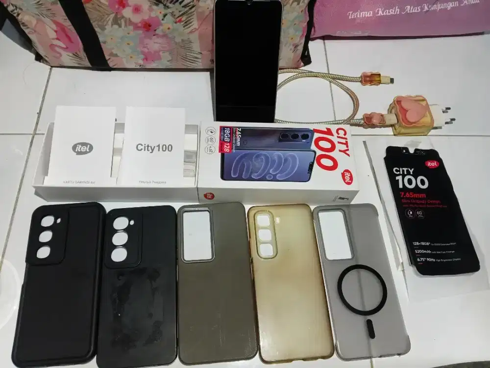 Jual Cepat Itel City 100 6/128GB - Mulus & Terawat