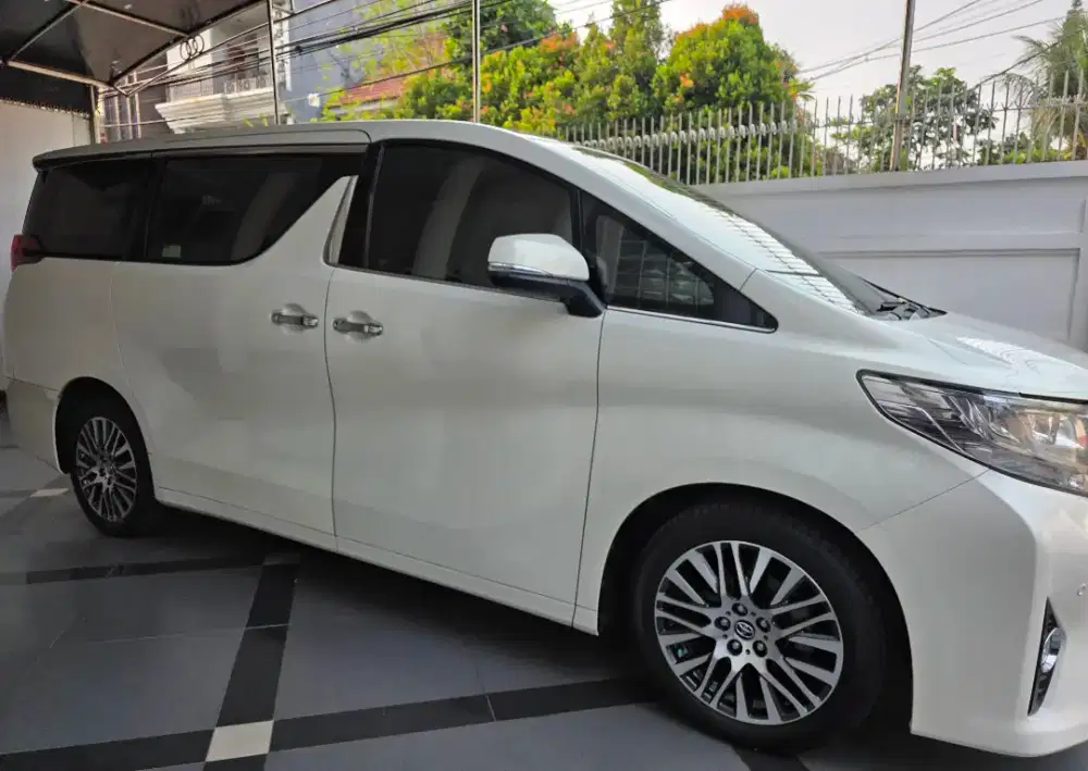 Alphard G 2.5 atpm 2017 reg nik16 Km59rb'an