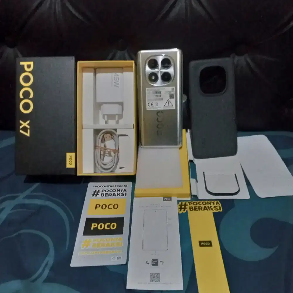 Poco x7 8/256 fullset
No minus(pemakaian)
Rp3.200.000