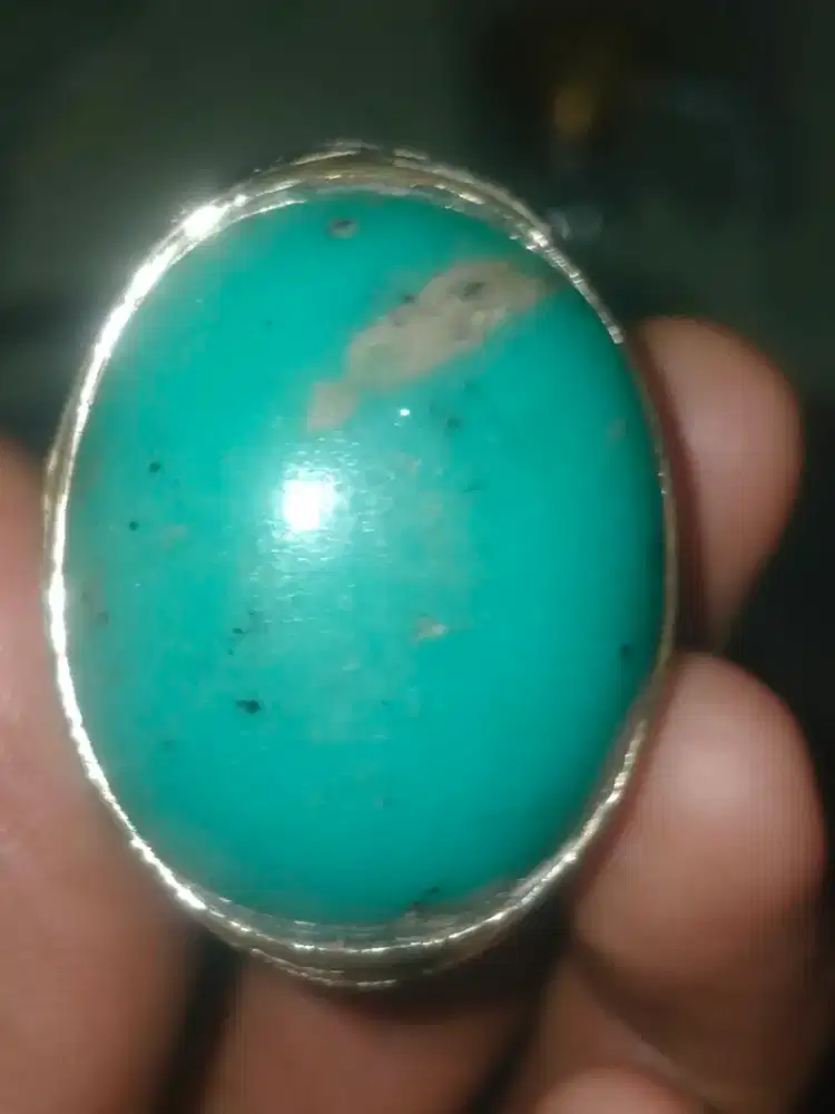 Di jual big sizes natural turquoise/pirus persia