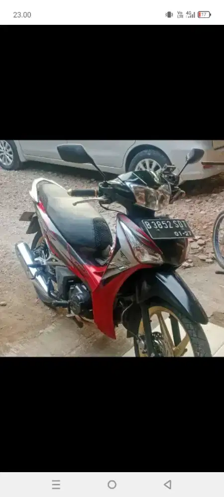 Supra x125 helm in tarikan enteng