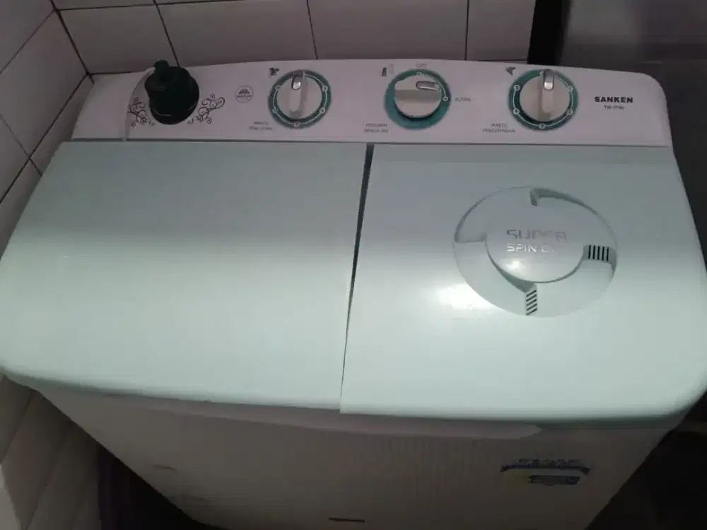 Jual cepat mesin cuci sanken!!!
