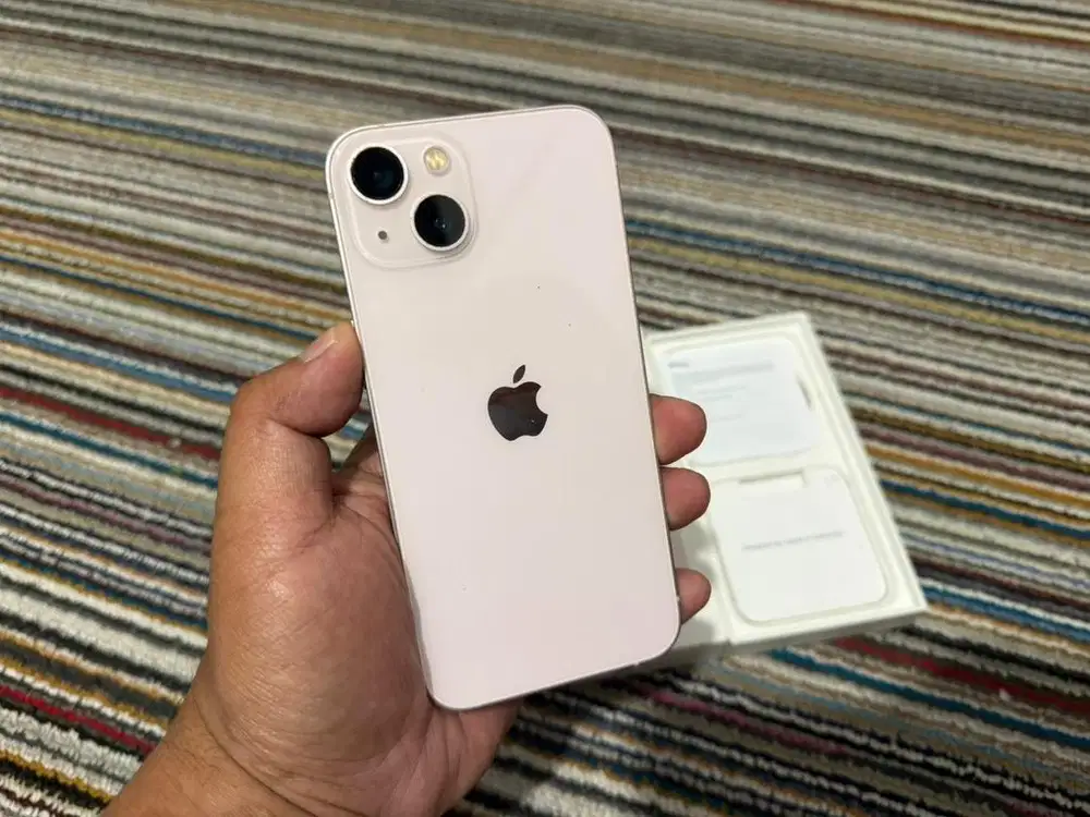 Iphone 13 128gb ibox pink mulus minusan fullset