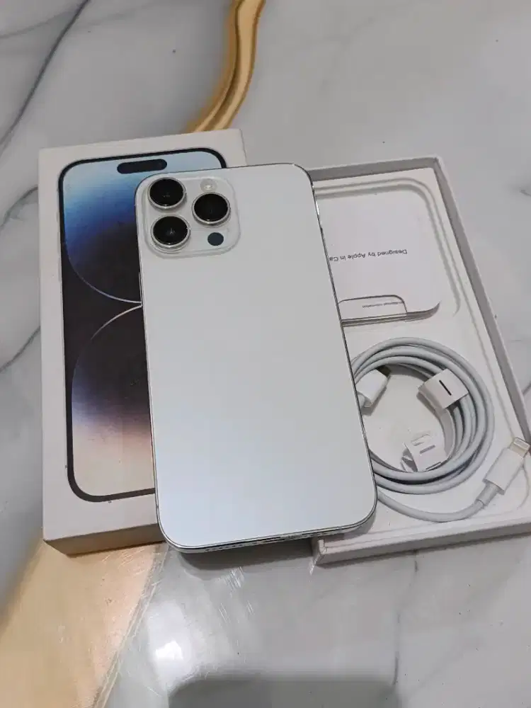 Iphone 14 promax 128gb fullset bisa semua kartu