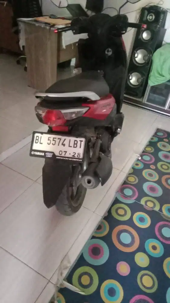 Yamaha geer, tahun 2023, merah dof mulus