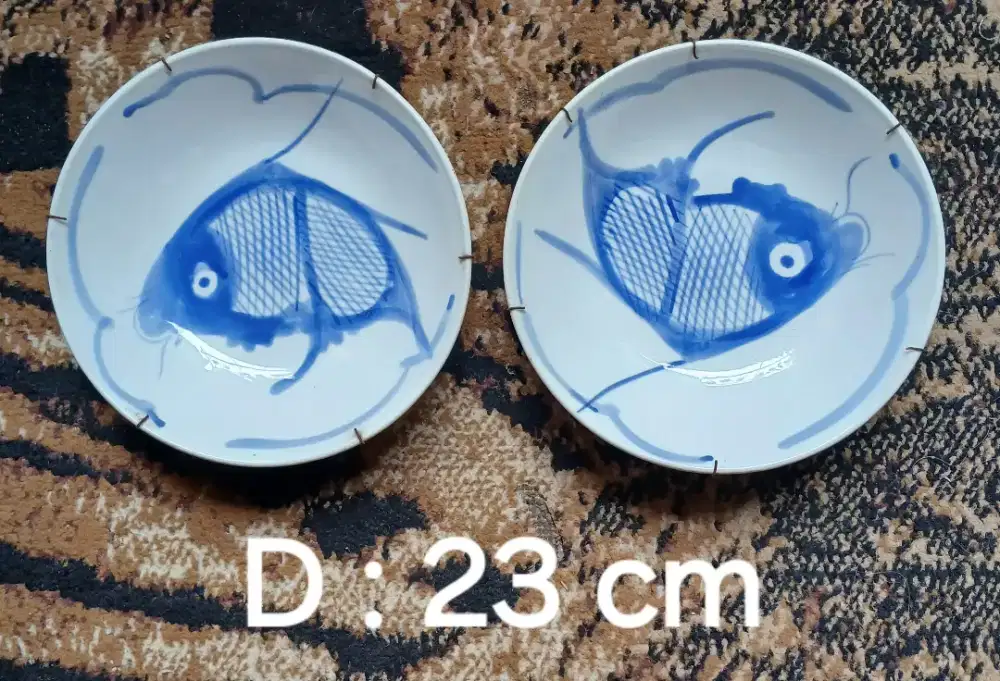 2 MANGKOK PORCELAIN VINTAGE