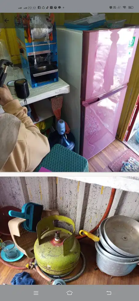 Dijual ROMBONG BUAT USAHA /JUALAN BESERTA ISINYA