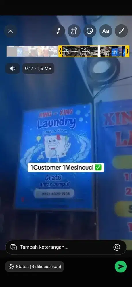 Jasa laundry kiloan dan satuan