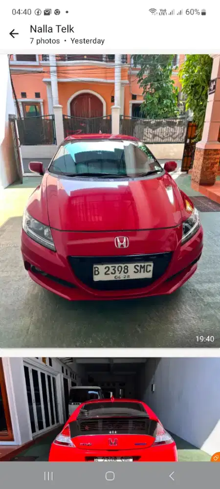 Honda CRZ 2013  Tangan I