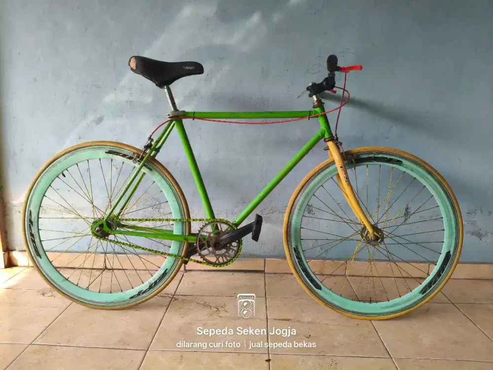 Sepeda Fixie Frame Shimano Ori UK 700 C Upgrade Normal