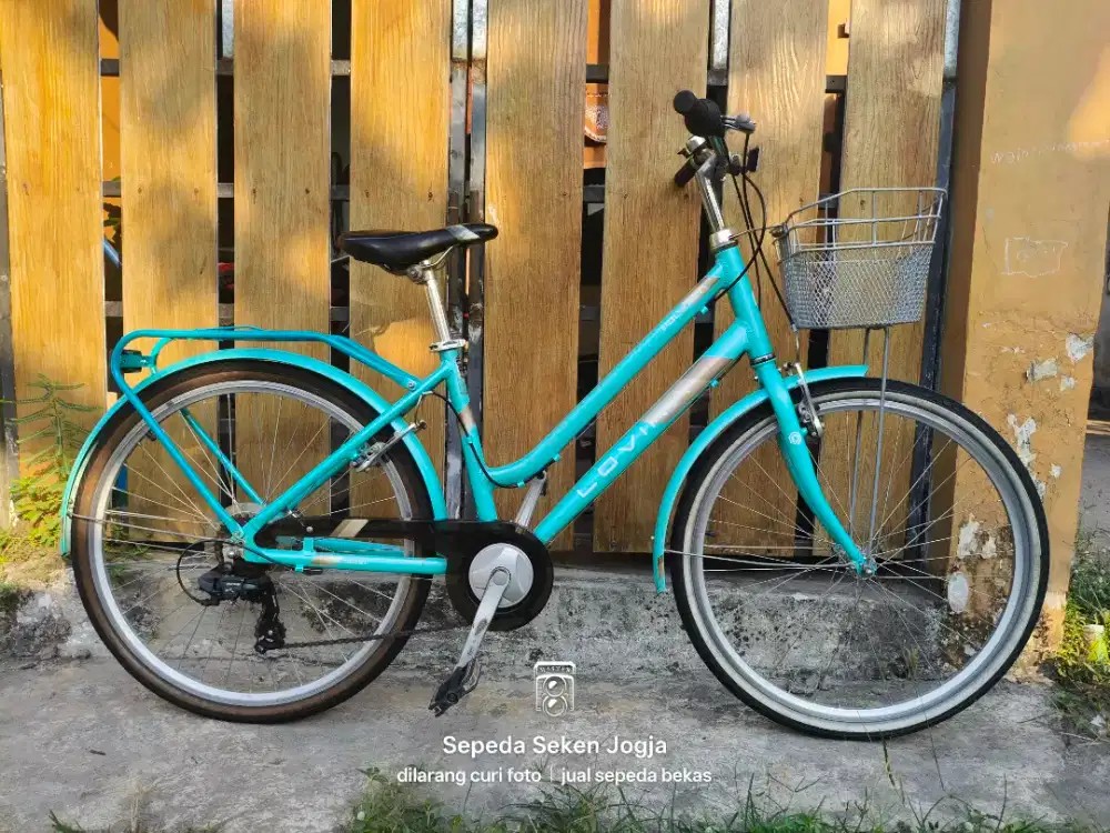 Sepeda Keranjang City Bike Polygon Lovina Tosca UK 26 Like New Normal