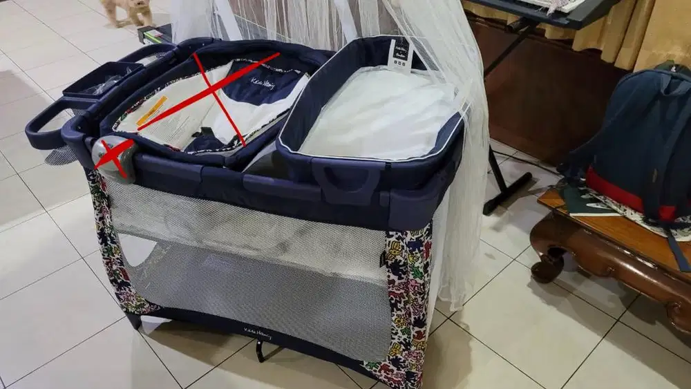 Preloved baby box cocolatte x keith haring