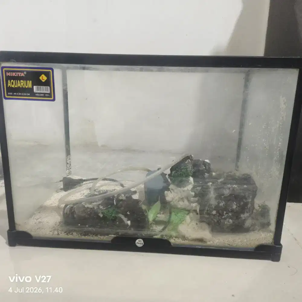 Dijual Aquarium Gratis Air Pump Oksigen