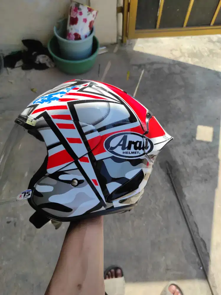 Helm copy arai 1:1 Laguna Seca