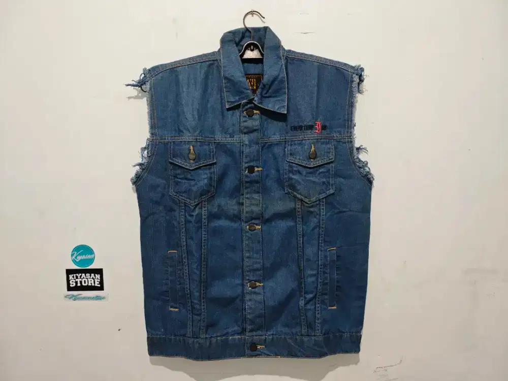 Vest Denim Psd X Every Time I Die Jaket Jeans Peter Says Denim