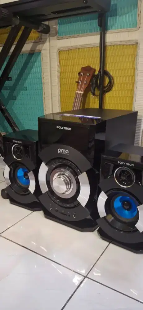 Speker polytron blotot karoke watt RMS 150 powerful bass