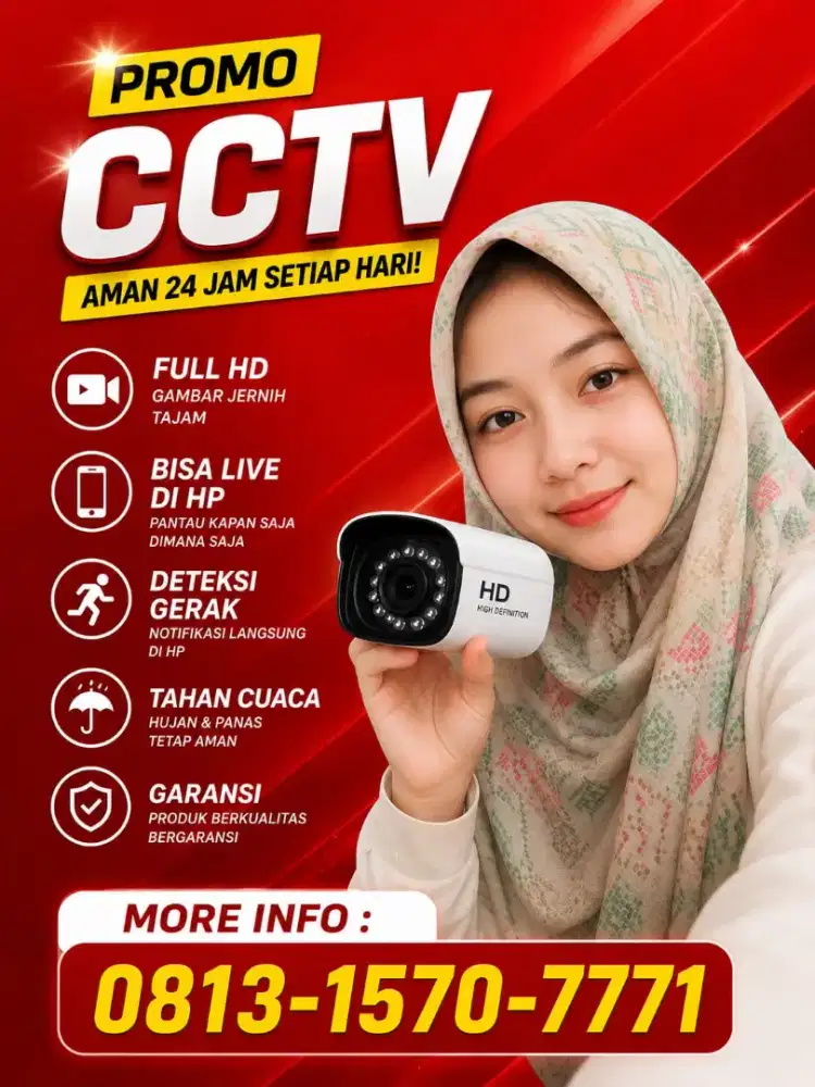 PROMO CCTV MURCE BESSTY BISA PANTAU DIHP