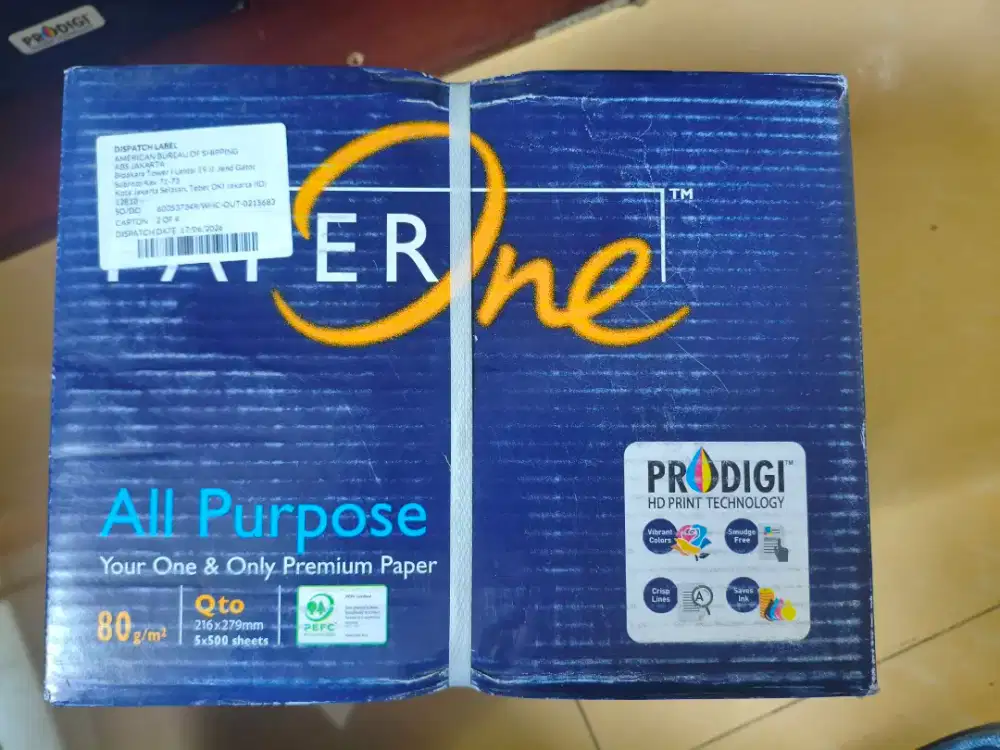 Kertas Q4 PaperOne 80gsm