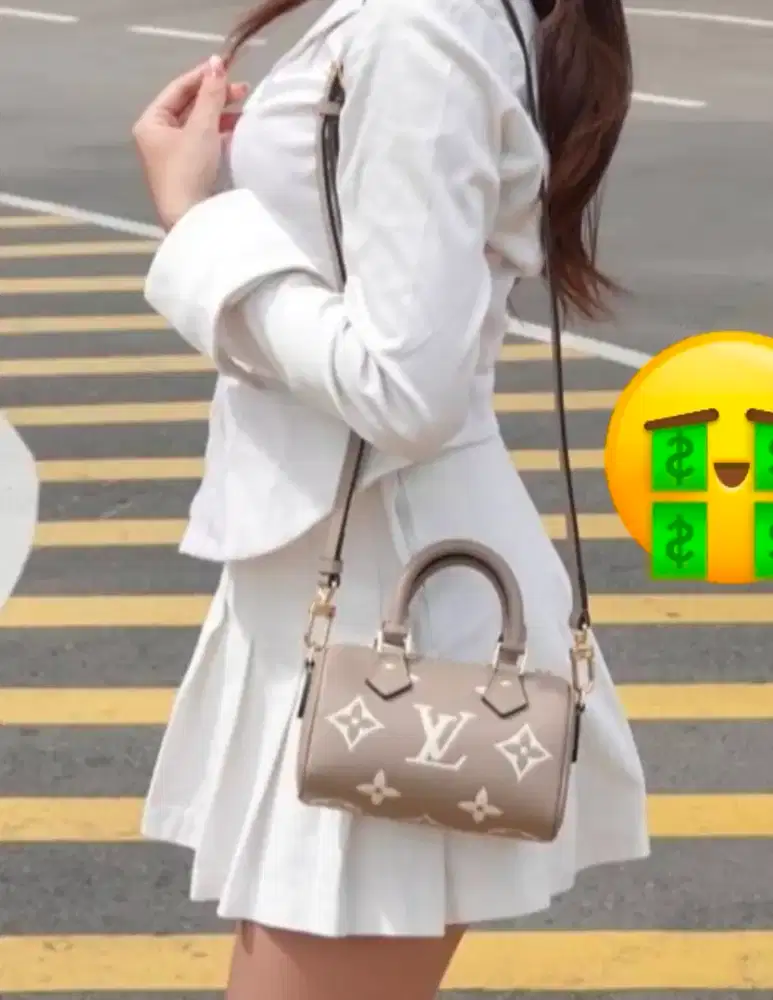 Preloved LV Louis Vuitton Speedy Bandoulière 20 Monogram Leather