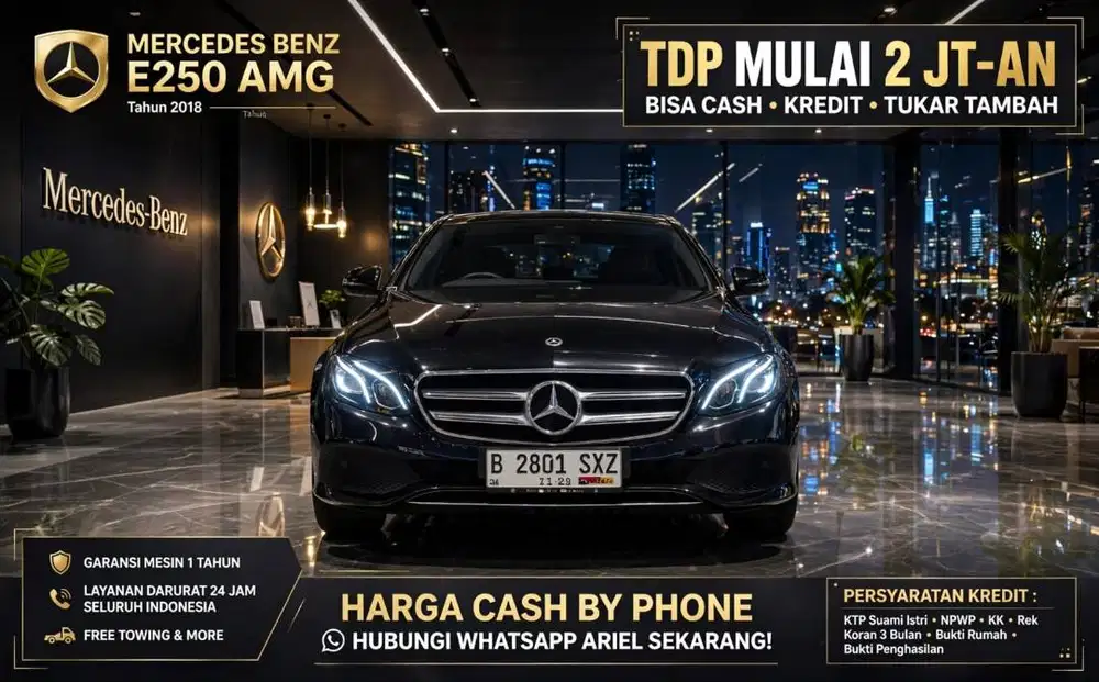 Mercedes Benz E250 AMG 2018