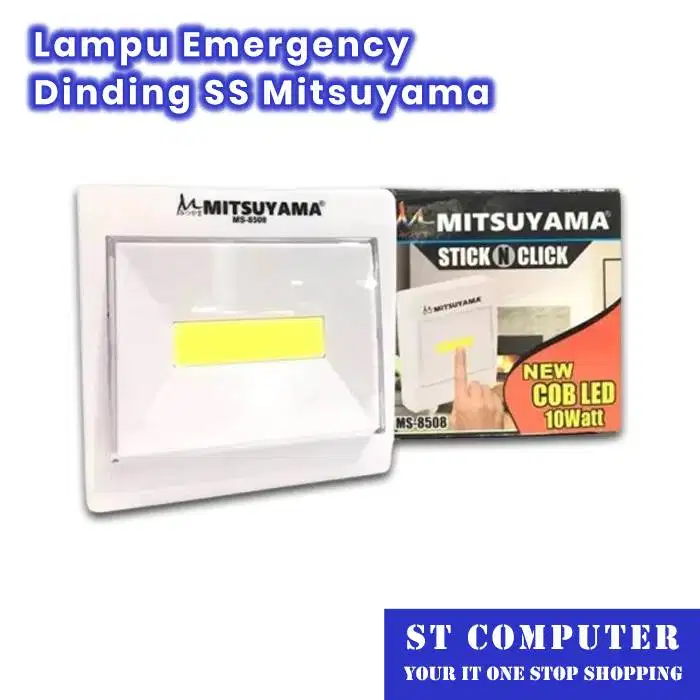 Lampu Emergency Dinding SS Mitsuyama