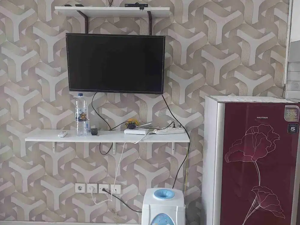 Di Sewakan apartemen green lake sunter tower 2 ukuran Studio 21m full furnish view kolam hadap timur