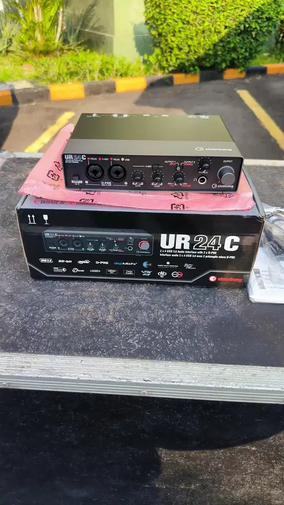 Jual soundcard steinberg UR24C masih baru (buka dus untuk iklan)