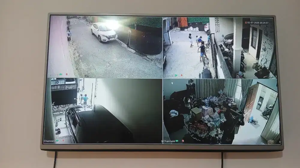 Kamera CCTV Online Via Hp Android 2 Mega pixels