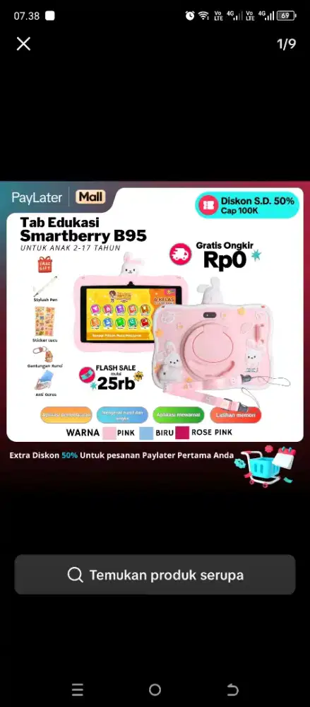 Tablet Smart berry