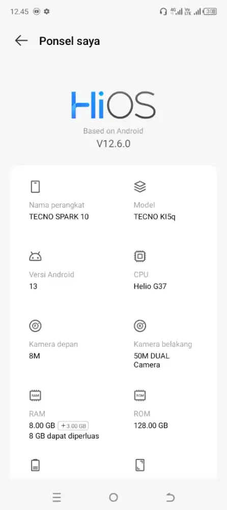 Tecno spark 10 8/128