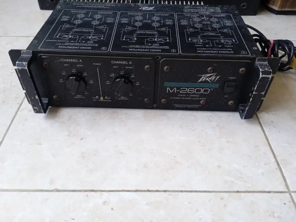 Jual cepat power peavey full orginl