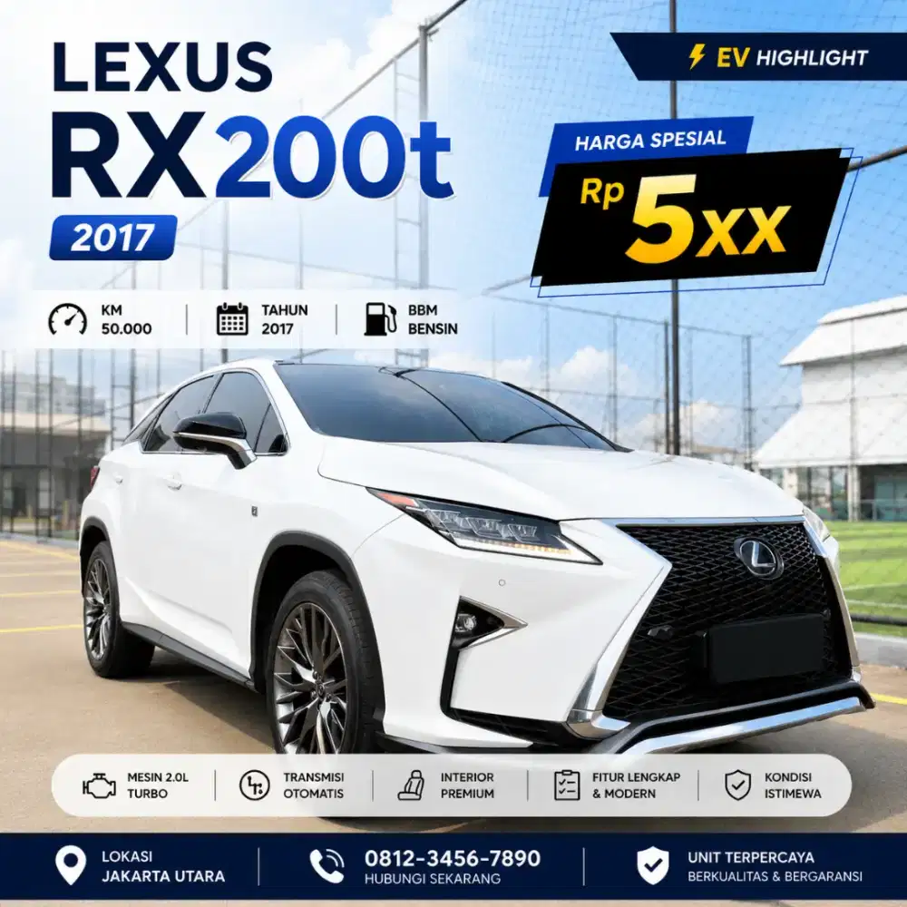 [HOT ITEM] LEXUS RX200T 2017 / 2018