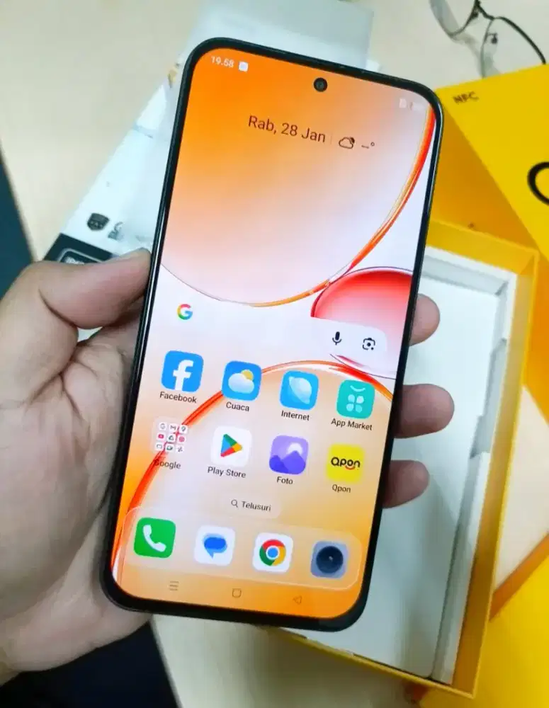 Realme c85 pro anti air baterai 7000mah ram 8/256 fullset