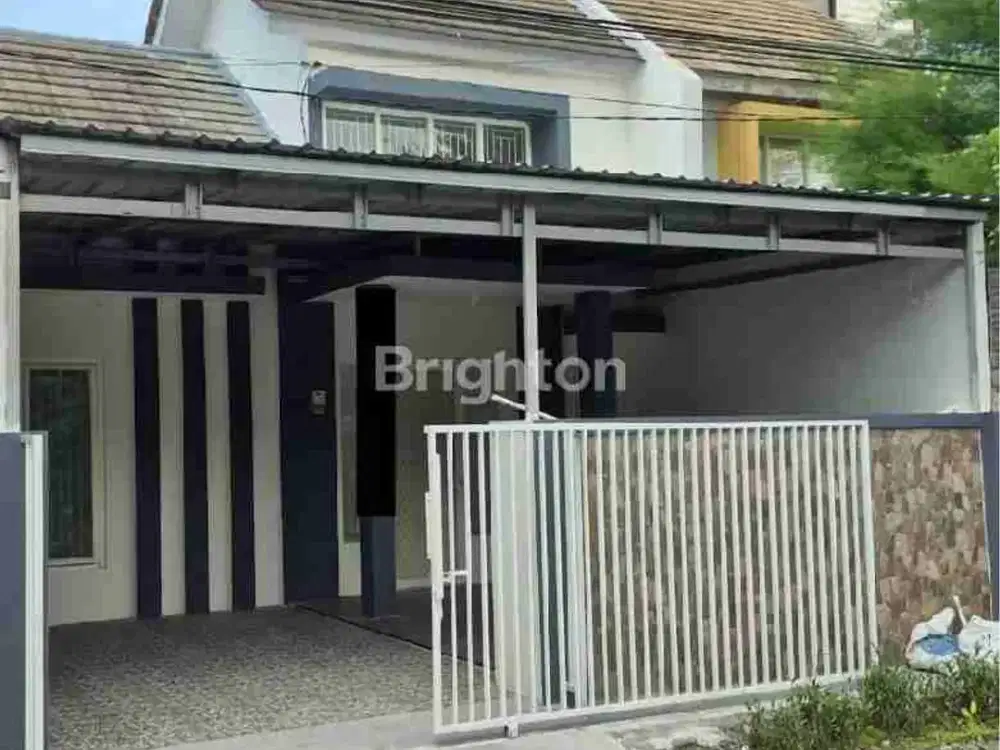 Rumah Wonorejo...Minimalis Modern, Siap Huni, Bebas Banjir Row 2.5 Mobil