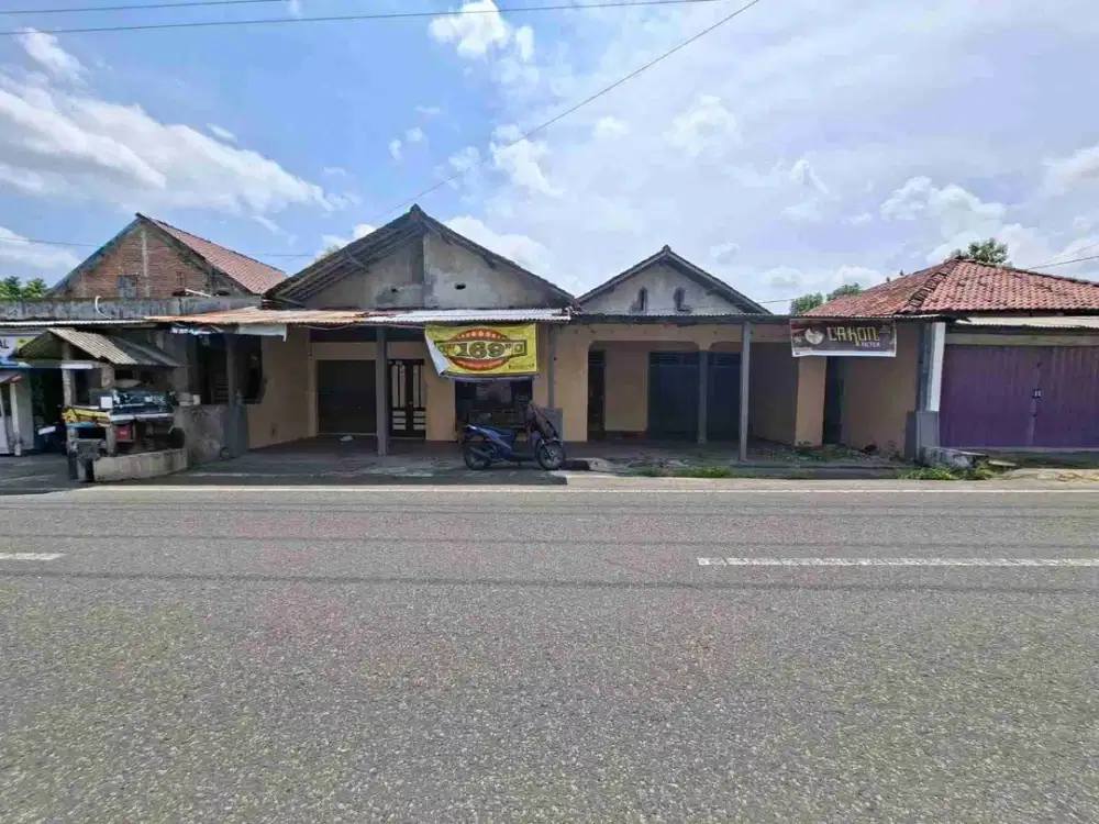 Tanah Strategis Bonus Bangunan pinggir jalan utama Sidokarto jl Godean km 7,5