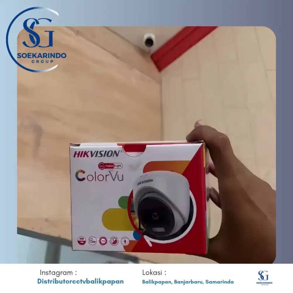 PASANG CCTV HIKVISION COLORVU SEKARANG JUGA