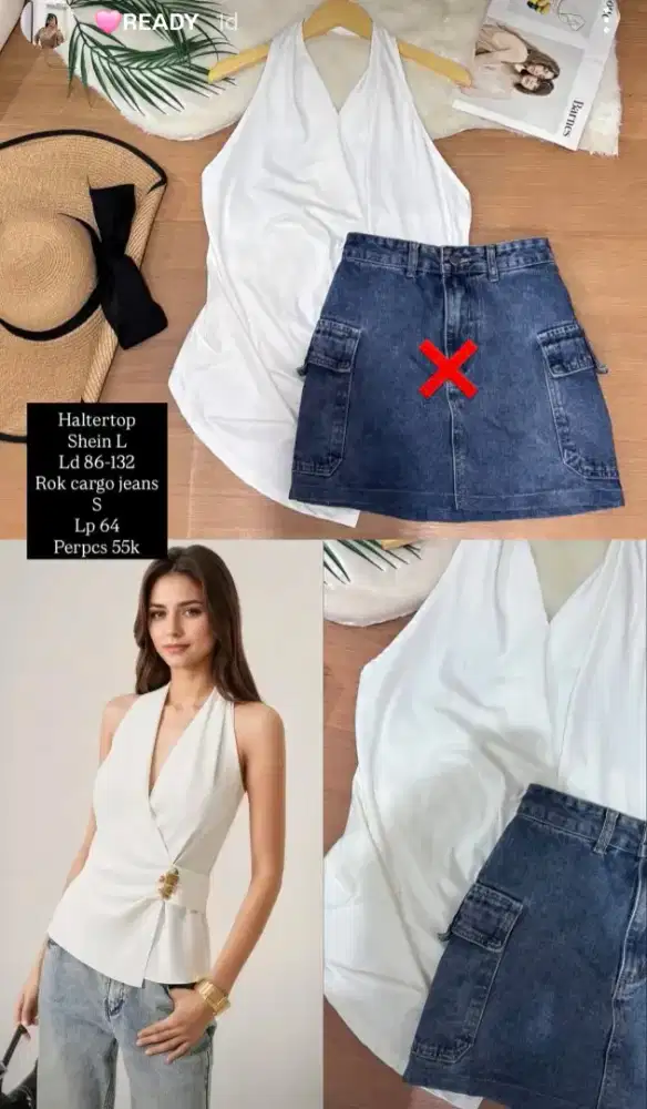 Halter top Shein