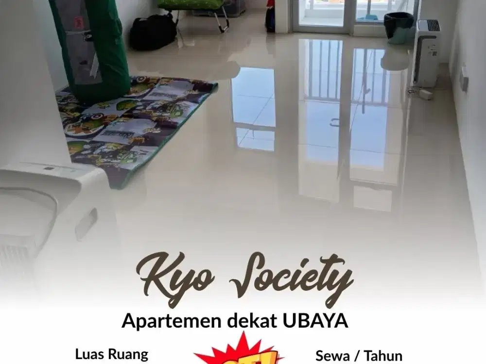 Apt Kyo Studio, dekat Ubaya