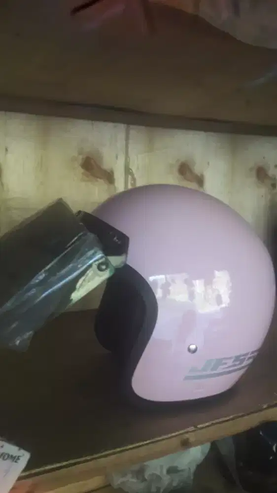 Helm bogo classic baru sama kaca