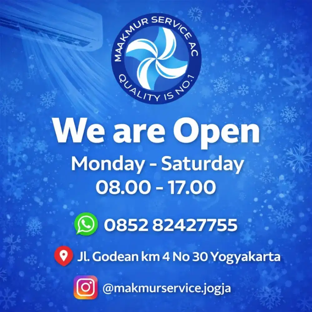 Makmur AC Jasa Service AC Yogyakarta