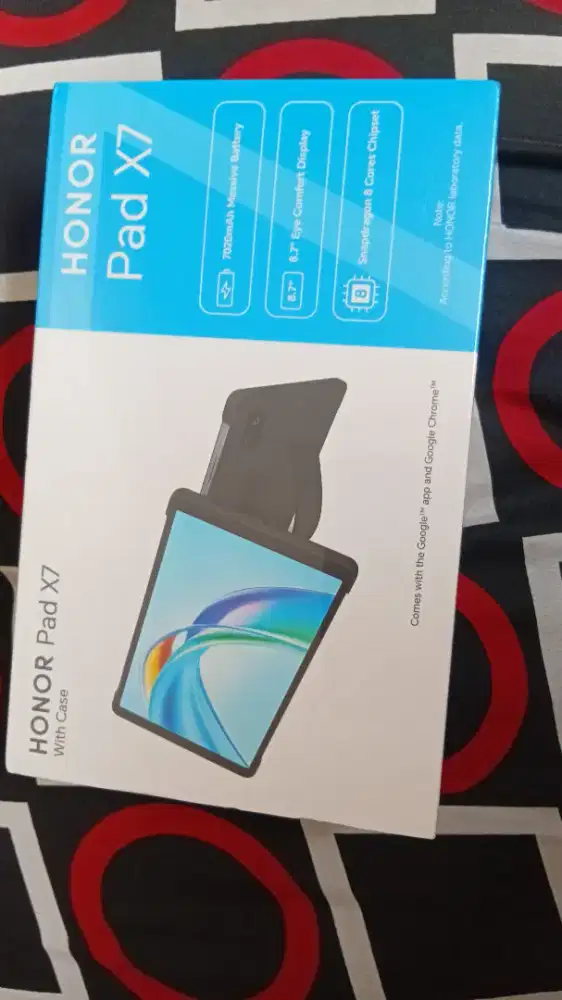 Tablet honor max pad 7 baru masih disegel