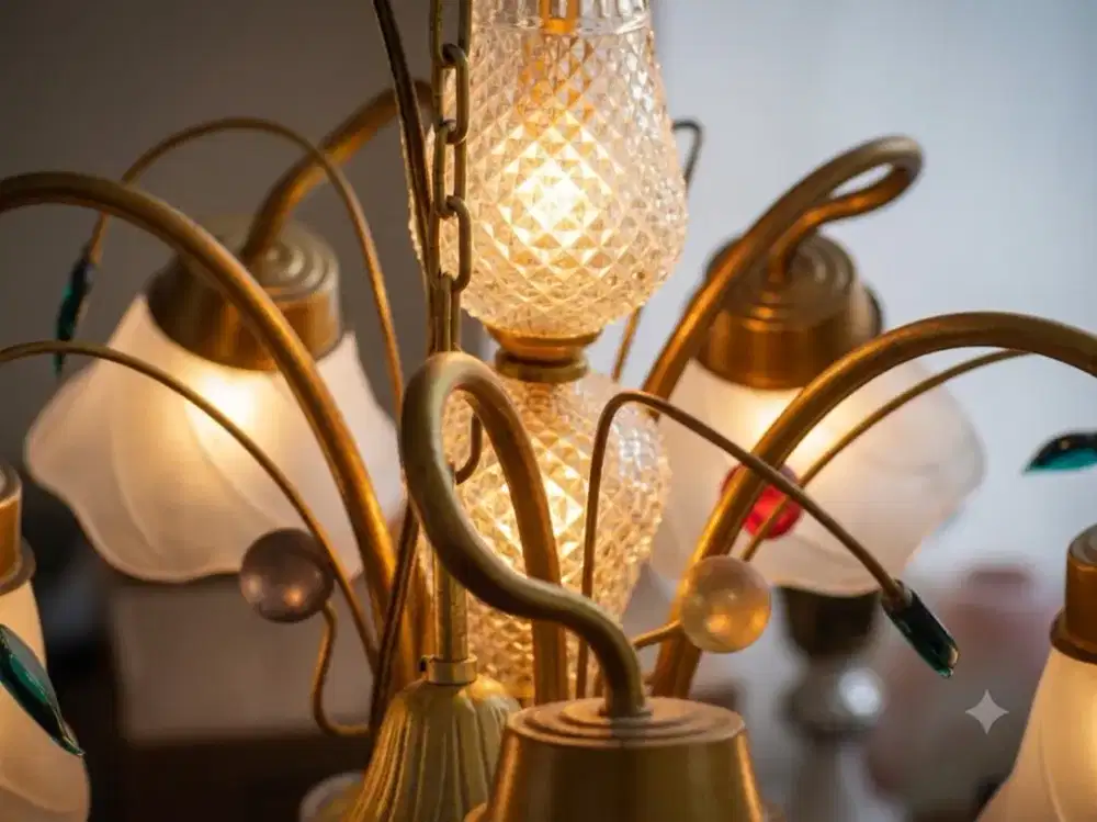 Vintage Lamp Coffee Shop